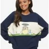 Anime Our Universe Studio Ghibli My Neighbor Totoro Panel Women's Crewneck - BoxLunch Exclusive -BoxLunch Sales Store 12260978 hi