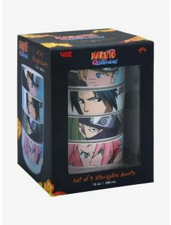 Anime Naruto Shippuden Team 7 Stackable Bowl Set -BoxLunch Sales Store 15632204 av4