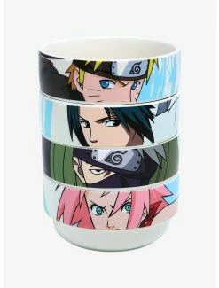 Anime Naruto Shippuden Team 7 Stackable Bowl Set