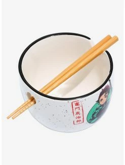 Anime Demon Slayer: Kimetsu No Yaiba Tanjiro Kamado Ramen Bowl With Chopsticks -BoxLunch Sales Store 15793554 av2