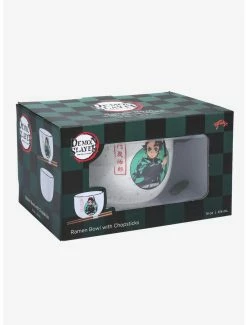 Anime Demon Slayer: Kimetsu No Yaiba Tanjiro Kamado Ramen Bowl With Chopsticks -BoxLunch Sales Store 15793554 av3