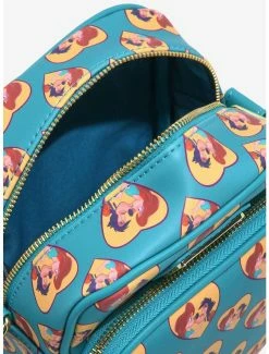 Cartoons Loungefly Disney A Goofy Movie Heart Kiss Allover Print Crossbody Bag - BoxLunch Exclusive -BoxLunch Sales Store 16533062 av3
