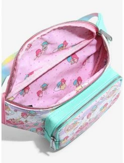 Anime Loungefly Sanrio Little Twin Stars Rainbow Allover Print Fanny Pack - BoxLunch Exclusive -BoxLunch Sales Store 16533662 av3