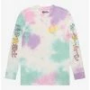 Anime Sailor Moon Katakana Tie-Dye Long Sleeve T-Shirt - BoxLunch Exclusive -BoxLunch Sales Store 16714718 hi