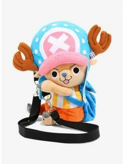 Anime One Piece Chopper Plush Crossbody Bag