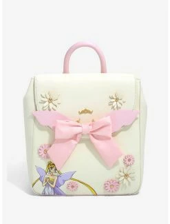 Anime Pretty Guardian Sailor Moon Neo Queen Serenity Ribbon Floral Rucksack - BoxLunch Exclusive