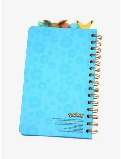 Anime Pokémon Gen 1 Starters & Friends Tab Journal - BoxLunch Exclusive -BoxLunch Sales Store 17401502 av2