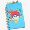 Anime Pokémon Gen 1 Starters & Friends Tab Journal - BoxLunch Exclusive