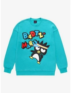 Anime Sanrio Badtz-Maru Portrait Crewneck - BoxLunch Exclusive