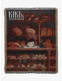 Anime Studio Ghibli Kiki's Delivery Service Movie Poster Tapestry Throw - BoxLunch Exclusive