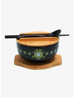 Anime Avatar: The Last Airbender Jasmine Dragon Tea House Ramen Bowl With Lid