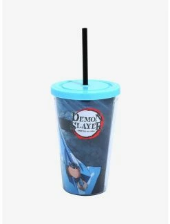 Anime Demon Slayer: Kimetsu No Yaiba Tanjiro Kamado & Sakonji Urokodaki Carnival Cup -BoxLunch Sales Store 18249799 av2