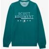 Anime Attack On Titan Scout Regiment Collegiate Crewneck - BoxLunch Exclusive -BoxLunch Sales Store 18321771 hi