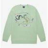 Anime Studio Ghibli Castle In The Sky Sheeta And Pazu Floral Crewneck - BoxLunch Exclusive -BoxLunch Sales Store 18523965 hi