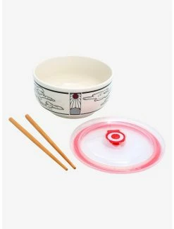 Anime Demon Slayer: Kimetsu No Yaiba Clouds Ramen Bowl With Lid -BoxLunch Sales Store 18940445 av1