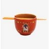 Anime Studio Ghibli Howl’s Moving Castle Characters Ramen Bowl With Chopsticks -BoxLunch Sales Store 19116611 hi