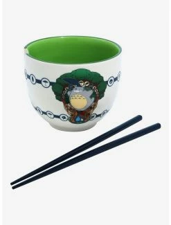 Anime Studio Ghibli My Neighbor Totoro Standing Totoro & Umbrella Ramen Bowl With Chopsticks -BoxLunch Sales Store 19116613 av1