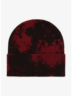 Anime Naruto Shippuden Akatsuki Clouds Acid Wash Cuff Beanie - BoxLunch Exclusive -BoxLunch Sales Store 19178556 av1