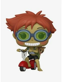 Anime Funko Pop! Animation Cowboy Bebop Ed And Ein (on Scooter) Vinyl Figure