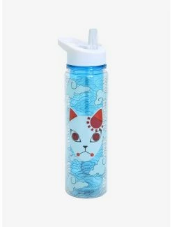 Cartoons Demon Slayer: Kimetsu No Yaiba Tanjiro’s Warding Mask Water Bottle
