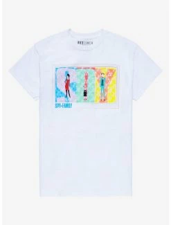 Anime Spy X Family Group Sketch Portrait T-Shirt - BoxLunch Exclusive