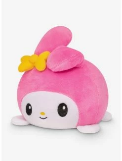 Anime TeeTurtle Hello Kitty And Friends Kuromi & My Melody Reversible 5 Inch Plush