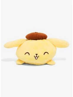 Anime TeeTurtle Hello Kitty And Friends Happy & Laughing Reversible Mood 5 Inch Pompompurin Plush