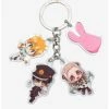 Anime Toilet-bound Hanako-kun Chibi Characters Acrylic Multi-Charm Keychain -BoxLunch Sales Store 19956282 hi