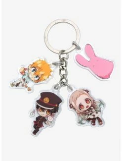 Anime Toilet-bound Hanako-kun Chibi Characters Acrylic Multi-Charm Keychain