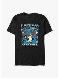 Anime Pokemon Lucario Type T-Shirt