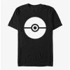 Anime Pokemon Pokeball Simple T-Shirt -BoxLunch Sales Store 20271540 hi