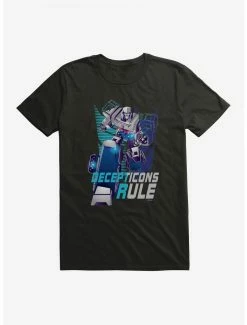 Cartoons Transformers Decepticons Rule Grid T-Shirt