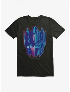 Cartoons Transformers Optimus Prime Head Icon T-Shirt