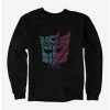 Cartoons Transformers Autobot Decepticon Split Icon Sweatshirt -BoxLunch Sales Store 20507110 hi