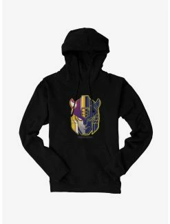 Cartoons Transformers Bumblebee Head Icon Hoodie