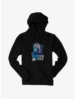 Cartoons Transformers Decepticons Rule Grid Hoodie