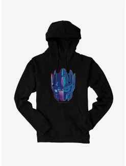 Cartoons Transformers Optimus Prime Head Icon Hoodie