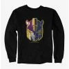 Cartoons Transformers Bumblebee Head Icon Sweatshirt -BoxLunch Sales Store 20507482 hi