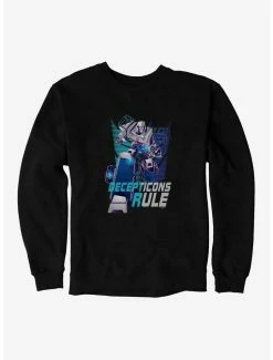 Cartoons Transformers Decepticons Rule Grid Sweatshirt