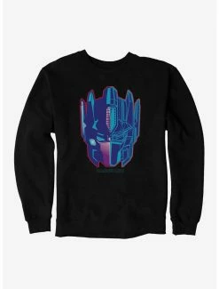 Cartoons Transformers Optimus Prime Head Icon Sweatshirt
