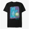 Cartoons Disney Pixar Monsters Inc. Sulley And Mike Chalk Drawing T-Shirt -BoxLunch Sales Store 20517576 hi