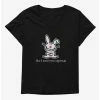 Cartoons It's Happy Bunny Don't Need Your Approval Womens T-Shirt Plus Size -BoxLunch Sales Store 20533848 hi