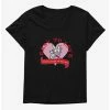Cartoons It's Happy Bunny Easy To Love Womens T-Shirt Plus Size -BoxLunch Sales Store 20533866 hi