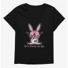 Cartoons It's Happy Bunny Focus On Me Womens T-Shirt Plus Size -BoxLunch Sales Store 20533884 hi