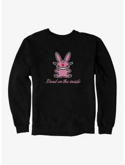 Cartoons It's Happy Bunny Dead Inside Sweatshirt