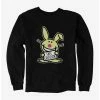 Cartoons It's Happy Bunny Free Criticism Sweatshirt -BoxLunch Sales Store 20534523 hi