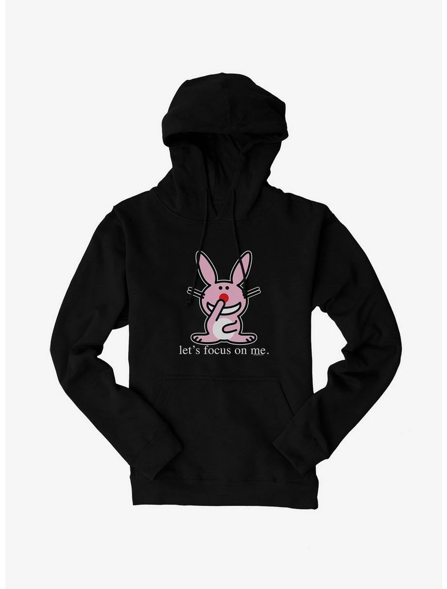 Cartoons It's Happy Bunny Focus On Me Hoodie 3 Cartoons It's Happy Bunny Focus On Me Hoodie
