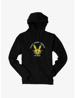 Cartoons It's Happy Bunny Ignore Yourself Hoodie
