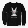 Cartoons It's Happy Bunny Not Listening Sweatshirt -BoxLunch Sales Store 20534879 hi