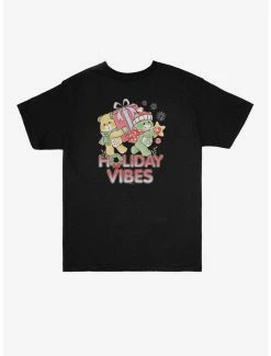 Cartoons Care Bears Holiday Vibes Youth T-Shirt